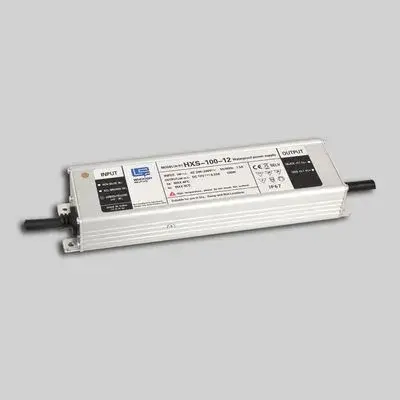 Aluminium Housing IP67 100w LED Rainproof Power Supply 8.3A 12V  LED driver For LED sign and LED Strips